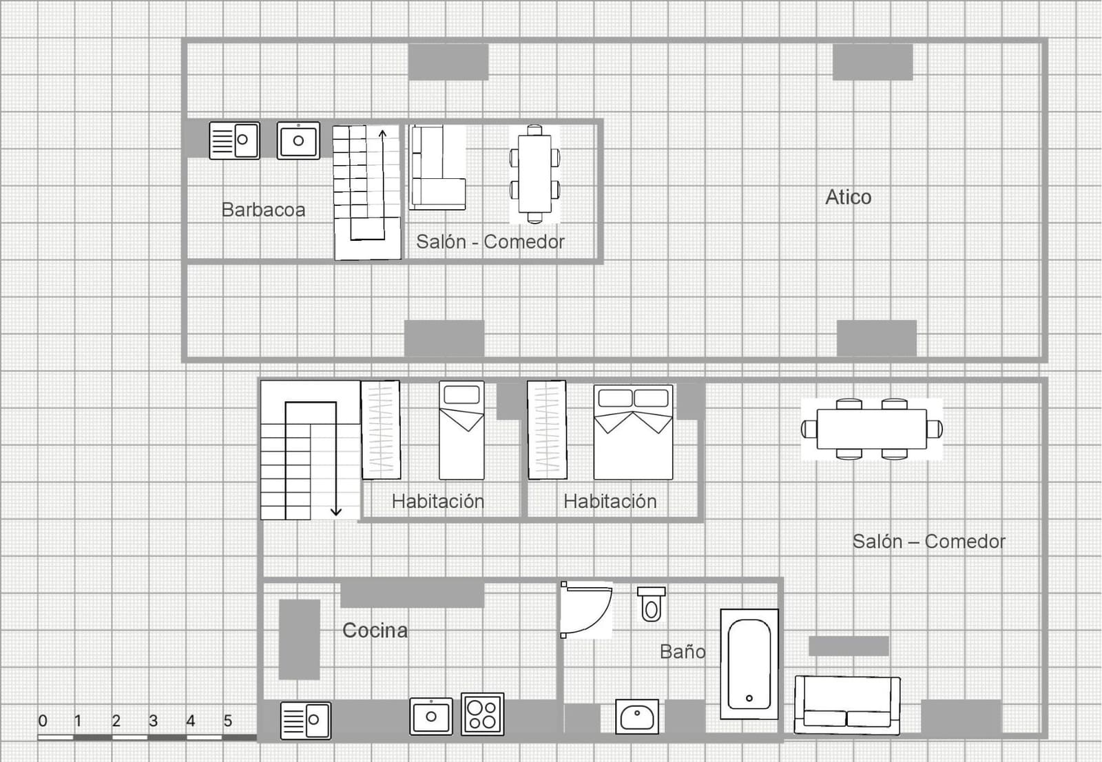 2 Zimmer Penthouse zu verkaufen in La Villajoyosa / Vila Joiosa mit Pool Garage - 390.000 € (Ref: 9671009)