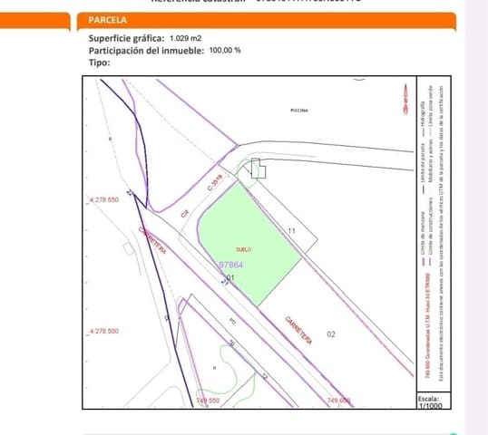 Byggegrund til salg i La Nucia Pueblo  , La Nucia - € 205.000 (Ref: 9671017)