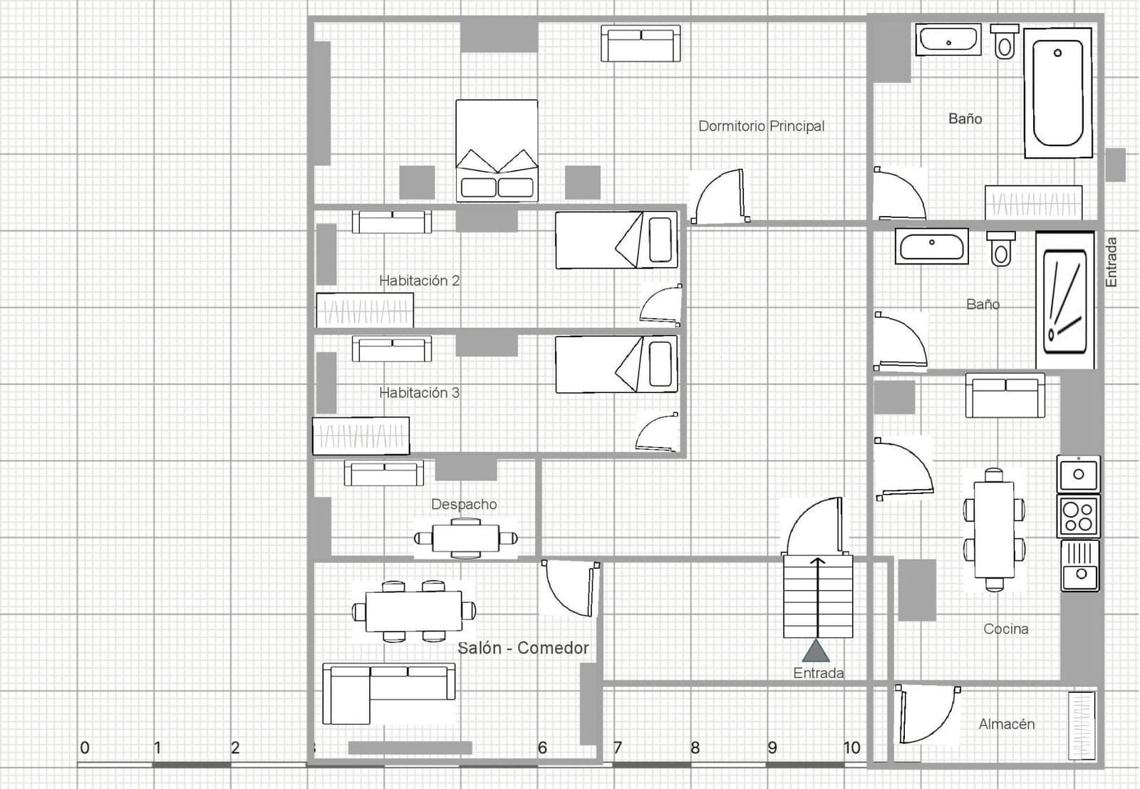 3 Zimmer Wohnung zu verkaufen in Crevillente / Crevillent mit Garage - 159.900 € (Ref: 9671020)