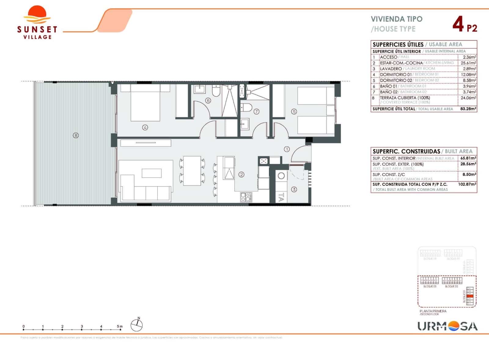 2 slaapkamer Flat te koop in Torrevieja met zwembad garage - € 290.000 (Ref: 9671023)