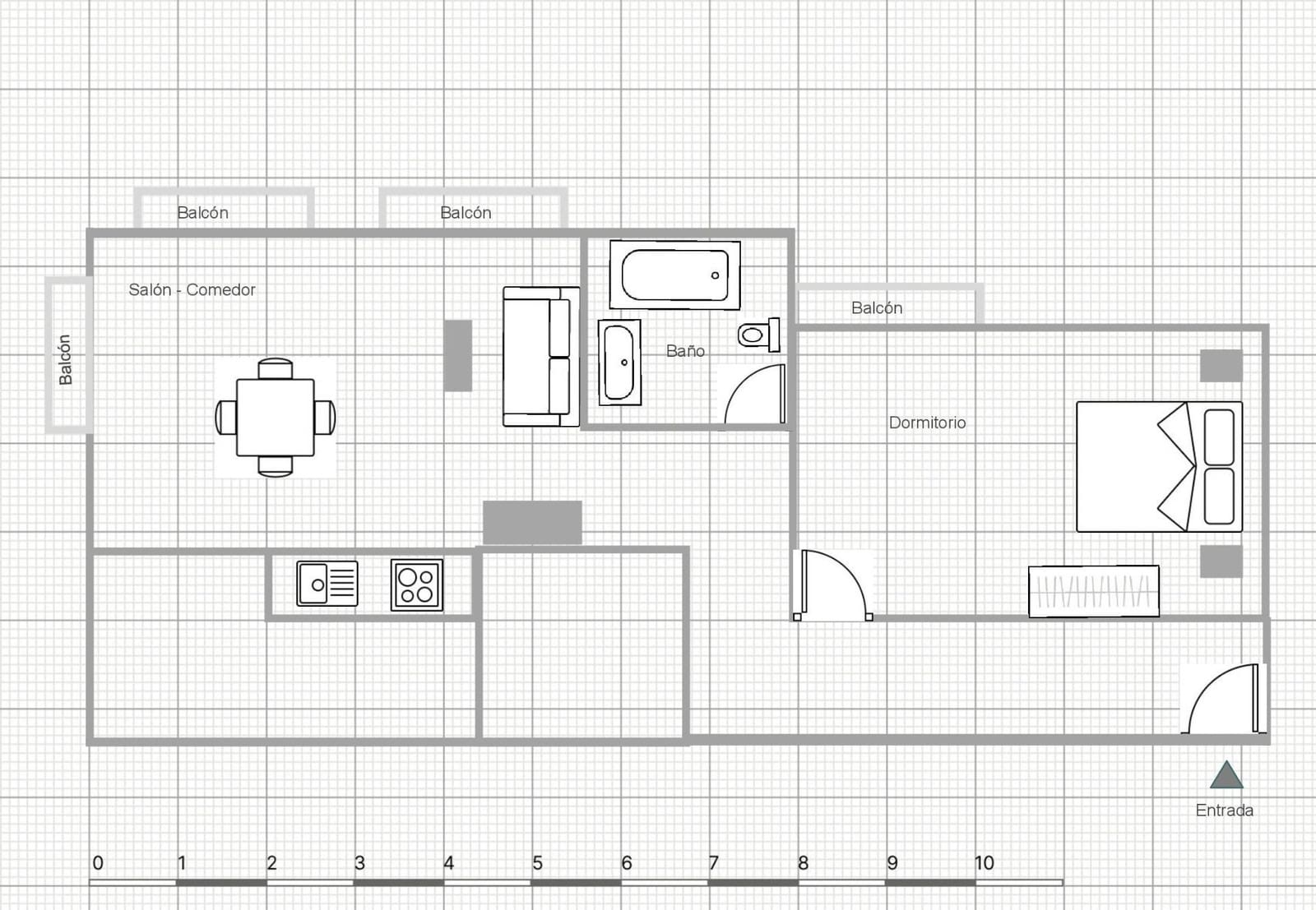 1 makuuhuone Asunto myytävänä paikassa Alfaz del Pi / L'Alfas del Pi - 169 680 € (Ref: 9780521)
