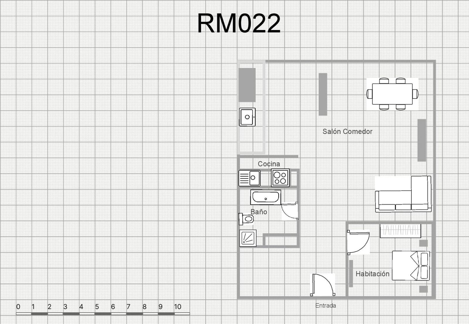 1 makuuhuone Asunto myytävänä paikassa Benidorm mukana uima-altaan 
autotalli - 279 000 € (Ref: 9791014)