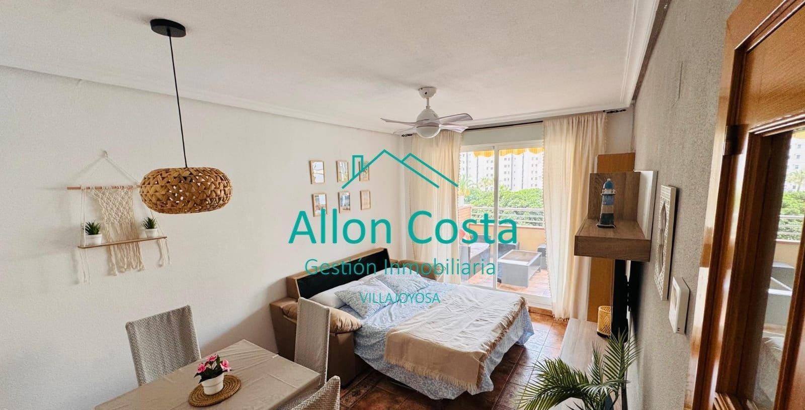 1 slaapkamer Appartement te huur in La Villajoyosa / Vila Joiosa - € 1.000 (Ref: 10029187)