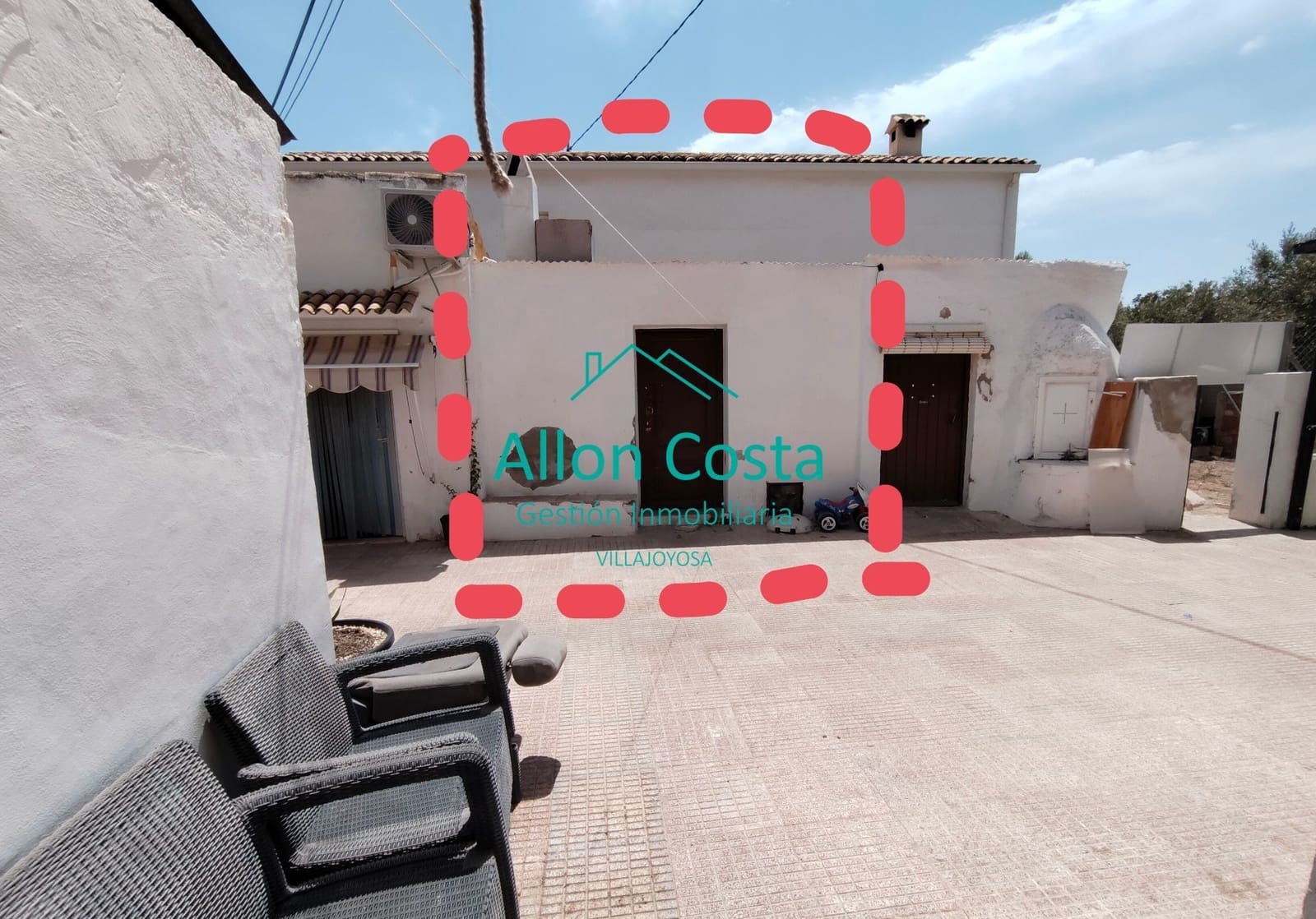 Pareado de 2 habitaciones en La Villajoyosa / Vila Joiosa en venta - 93.000 € (Ref: 10046927)