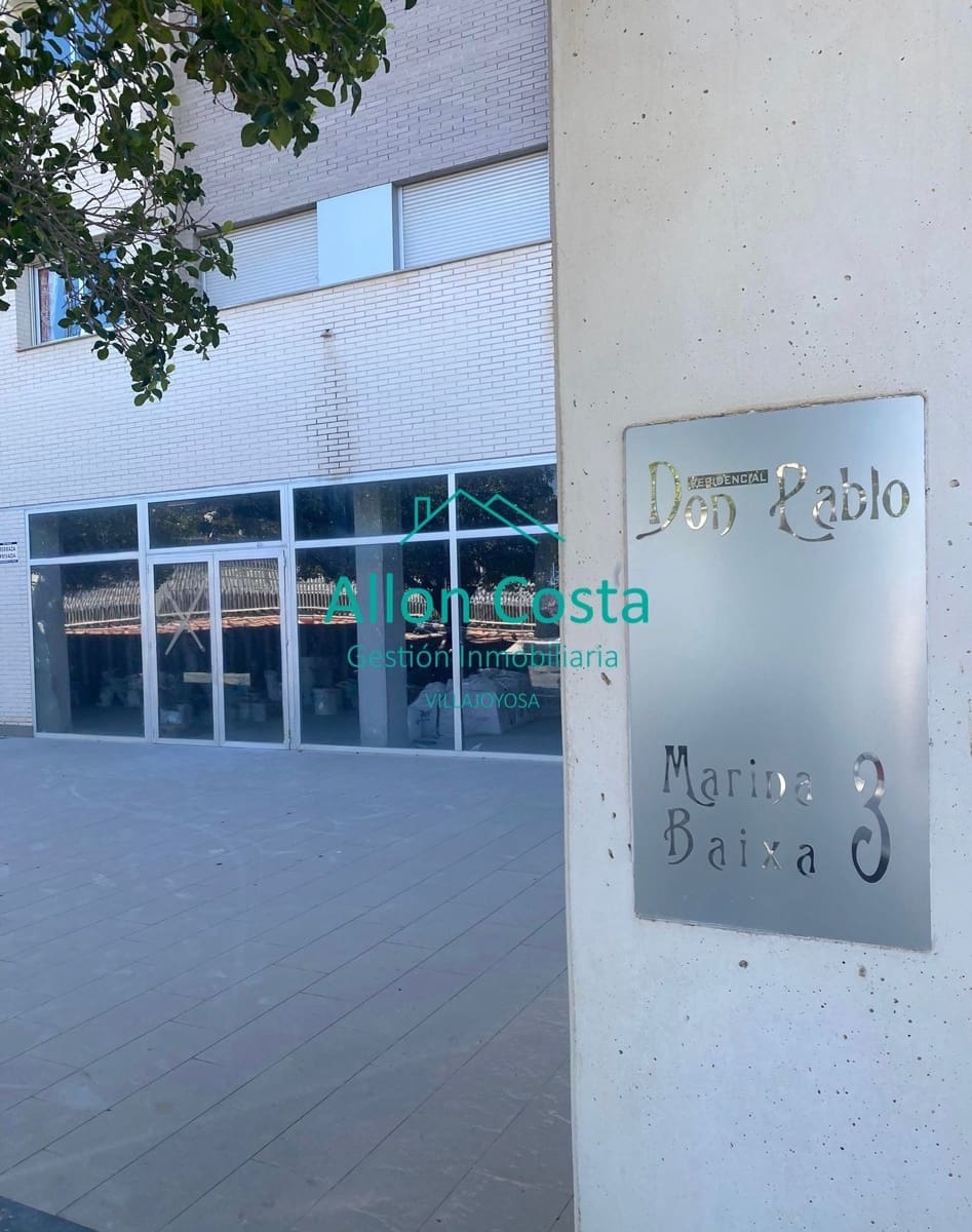 Kaupallinen vuokrattavana paikassa La Villajoyosa / Vila Joiosa - 1 000 € (Ref: 9918690)