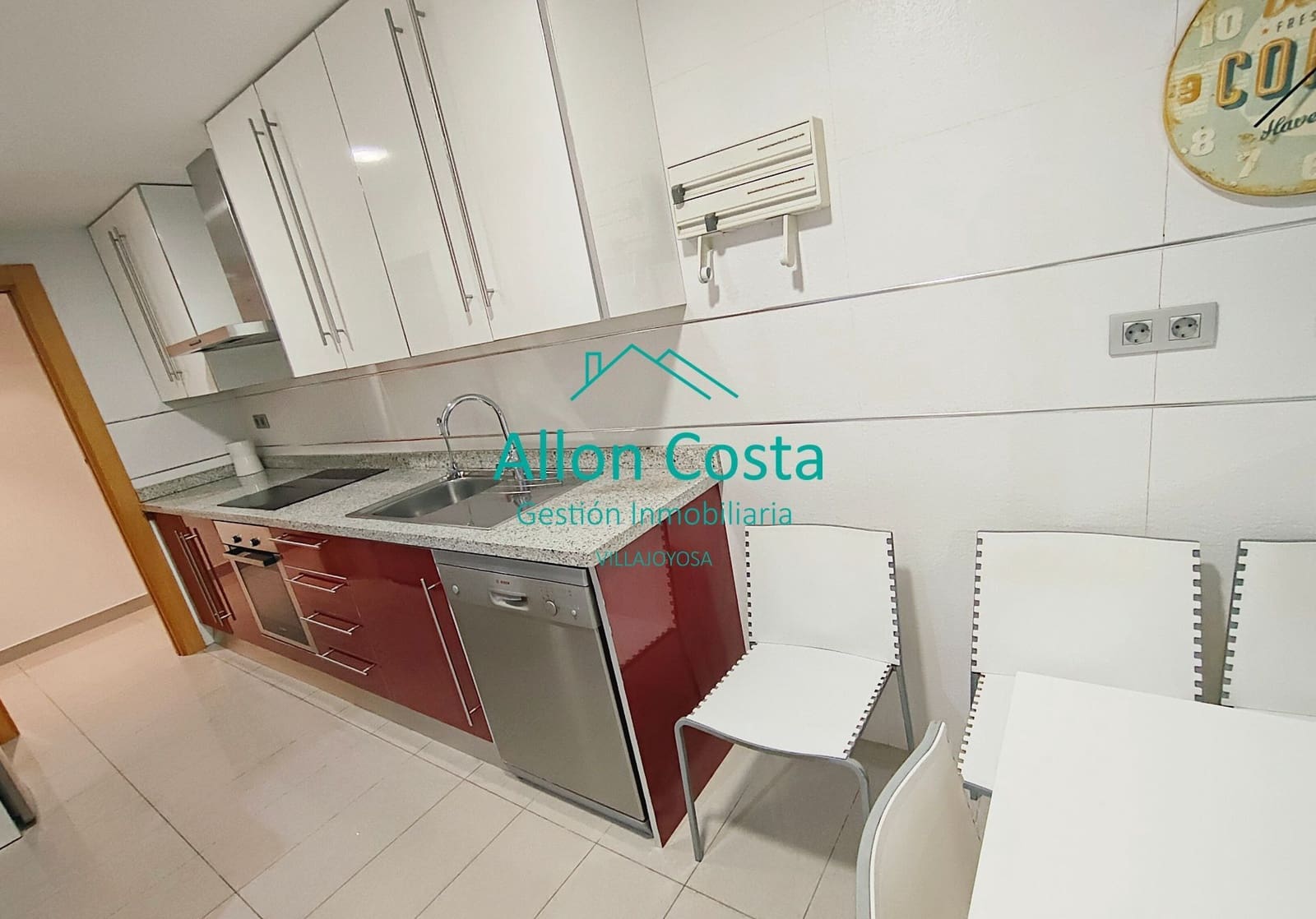 4 makuuhuone Asunto vuokrattavana paikassa La Villajoyosa / Vila Joiosa mukana uima-altaan 
autotalli - 1 300 € (Ref: 9918691)