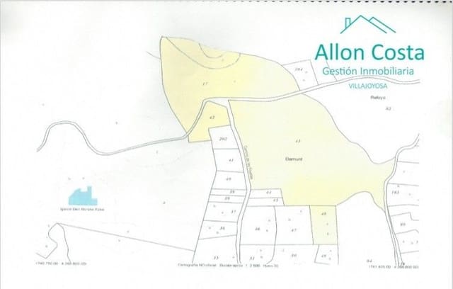 Terreno Não Urbanizado para venda em La Villajoyosa / Vila Joiosa - 580 000 € (Ref: 9964915)