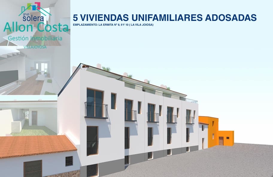 3 camera da letto Villetta Bifamiliare in vendita in La Villajoyosa / Vila Joiosa - 263.620 € (Rif: 9964920)