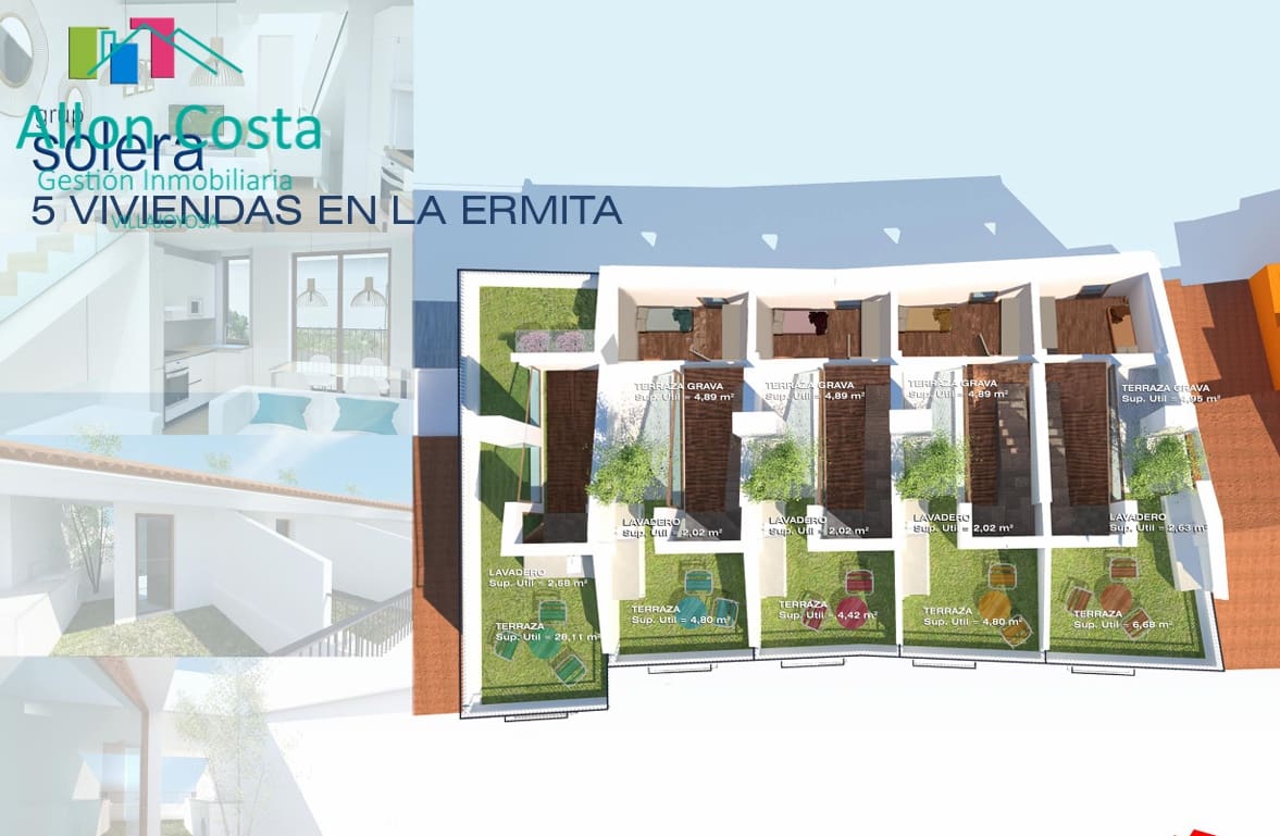 3 camera da letto Villetta Bifamiliare in vendita in La Villajoyosa / Vila Joiosa - 263.620 € (Rif: 9964920)