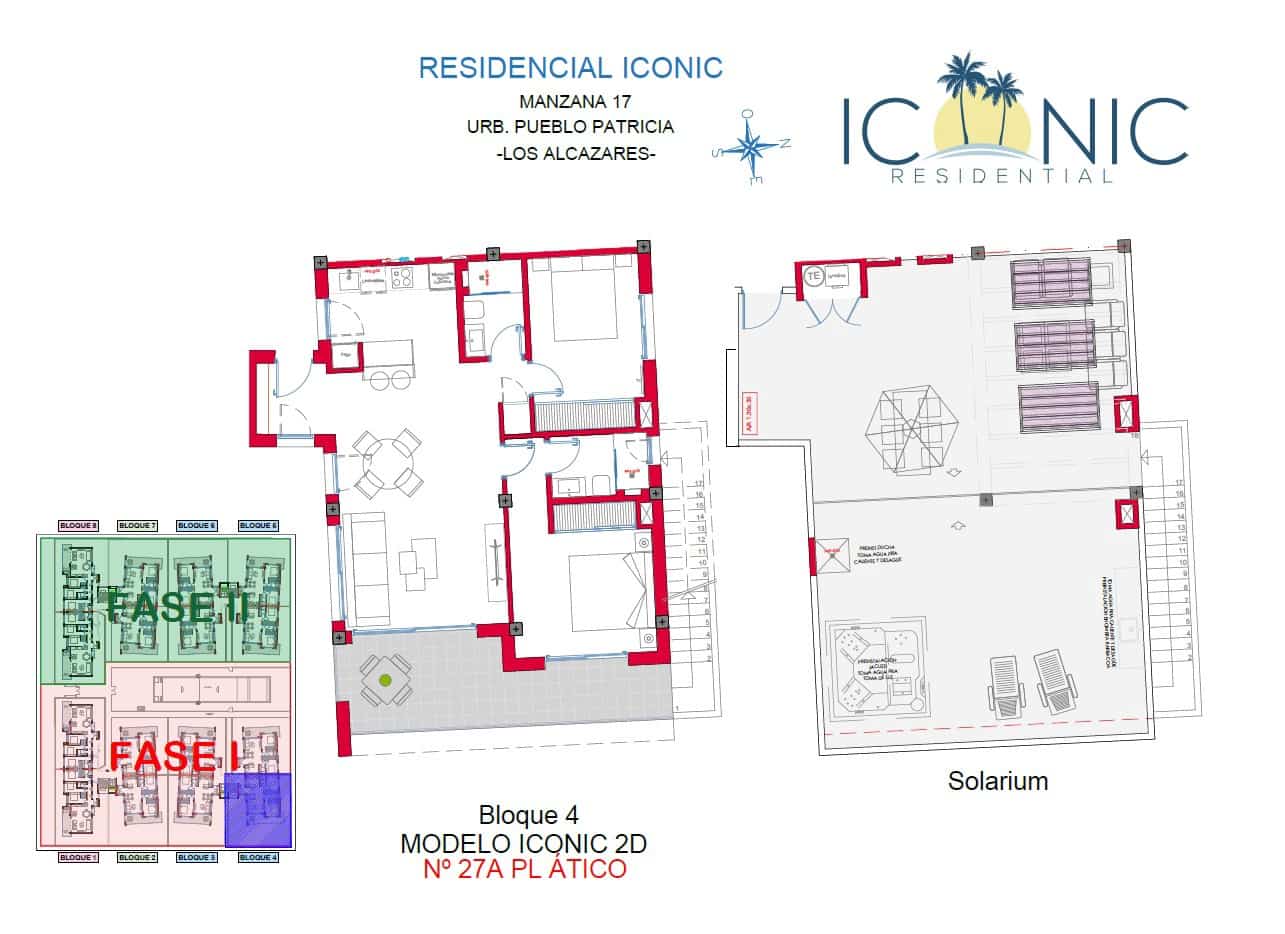 2 bedroom Apartment for sale in Los Alcazares with pool garage - € 349,000 (Ref: 9324542)