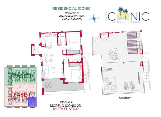 2 sovrum Lägenhet till salu i Los Alcázares med pool garage - 349 000 € (Ref: 9324542)