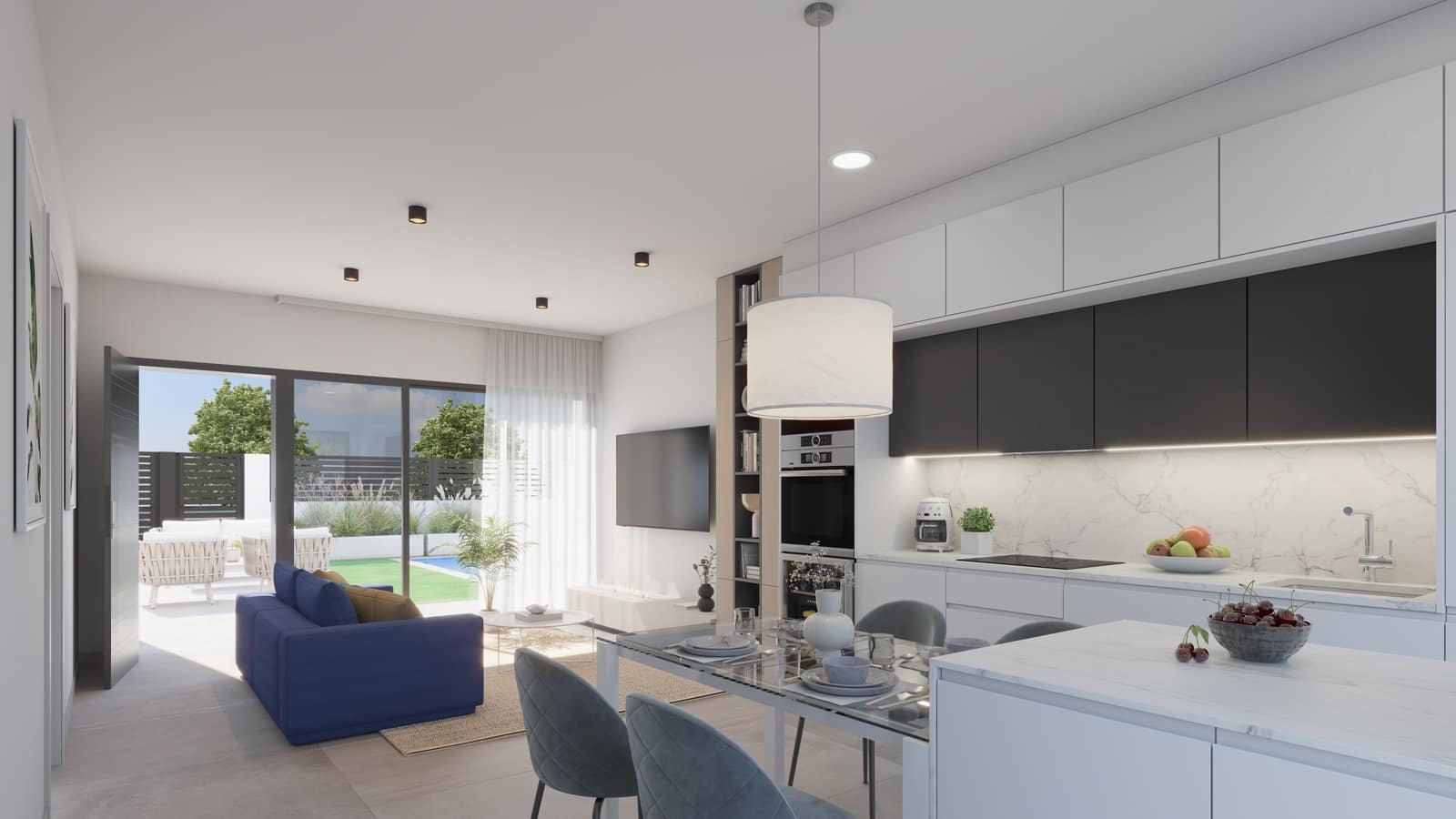 3 Zimmer Villa zu verkaufen in Los Alcazares mit Pool - 659.000 € (Ref: 9324543)