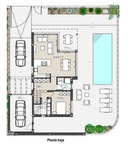 Chalet de 4 habitaciones en Torre de la Horadada, Pilar de la Horadada en venta con piscina garaje - 1.400.000 € (Ref: 9324544)