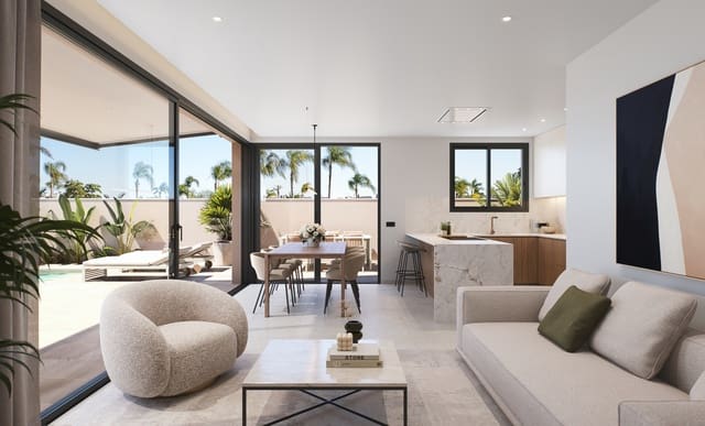 3 makuuhuone Huvila myytävänä paikassa Torre de la Horadada, Pilar de la Horadada mukana uima-altaan 
autotalli - 795 000 € (Ref: 9324545)