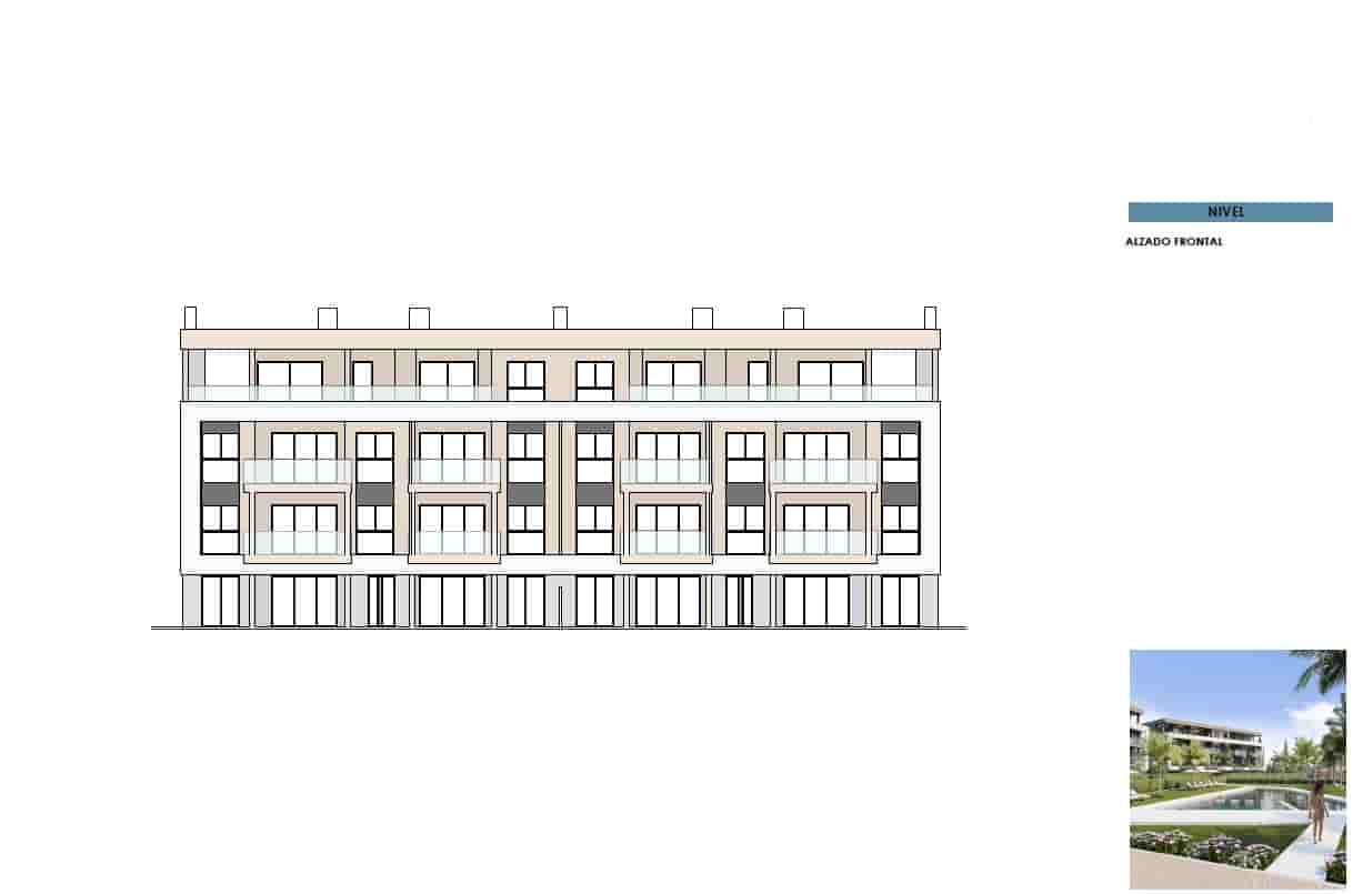 3 bedroom Apartment for sale in Los Alcazares with pool garage - € 529,000 (Ref: 9324575)