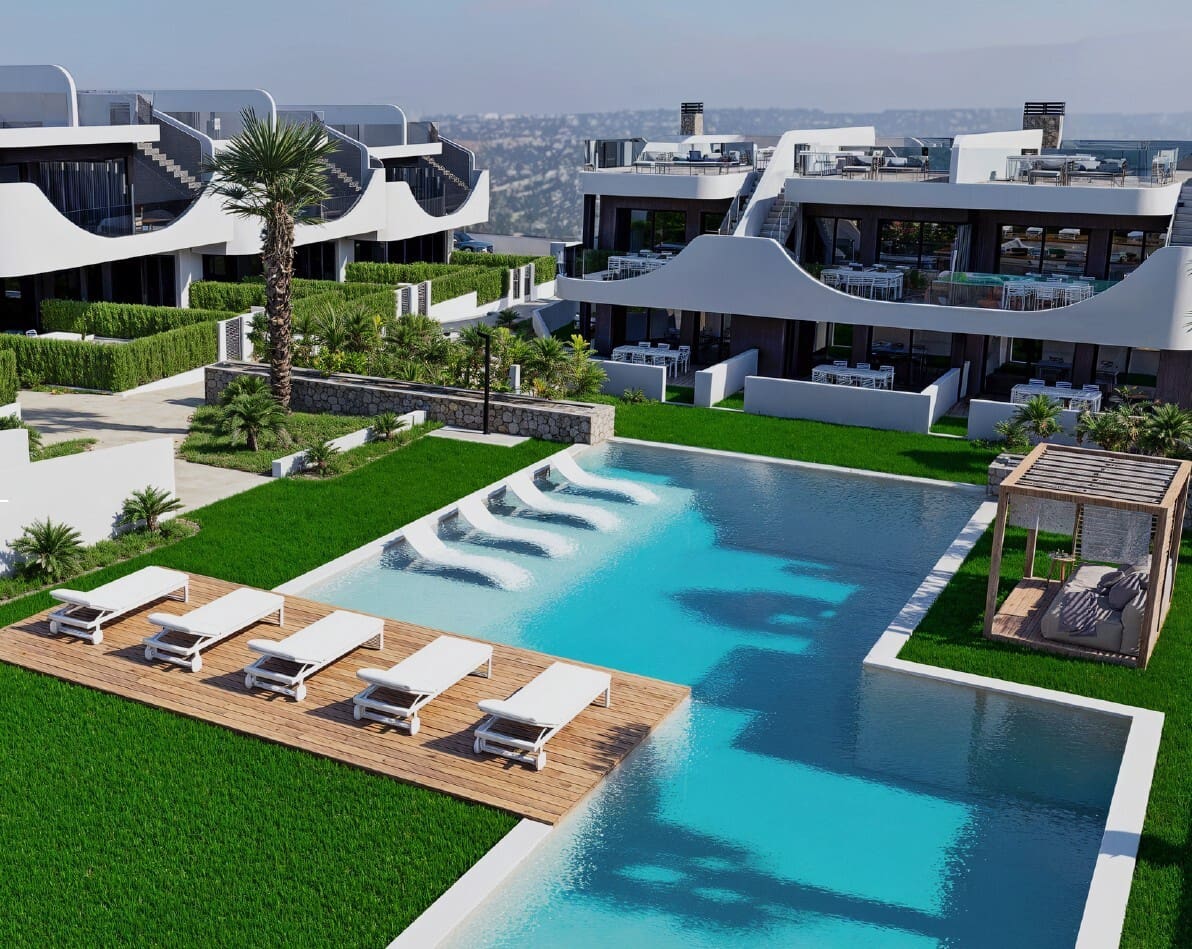 2 Zimmer Apartment zu verkaufen in San Miguel de Salinas mit Pool - 230.000 € (Ref: 9324589)