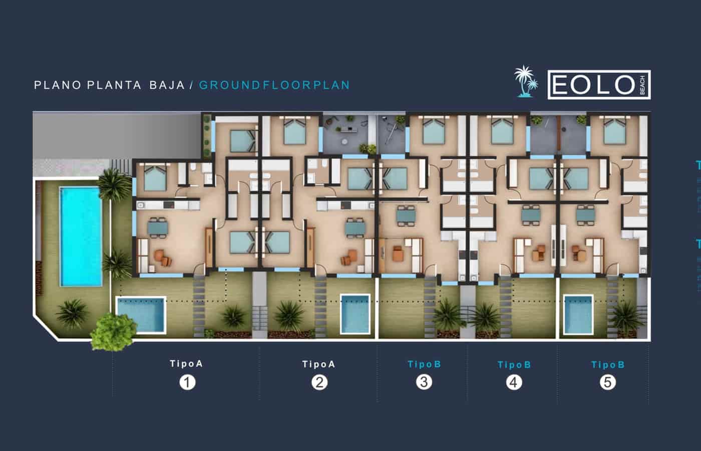 2 Zimmer Apartment zu verkaufen in San Pedro del Pinatar mit Pool Garage - 276.000 € (Ref: 9324598)