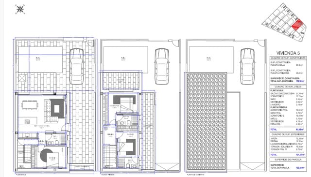 3 Zimmer Villa zu verkaufen in San Pedro del Pinatar mit Pool - 420.000 € (Ref: 9324611)