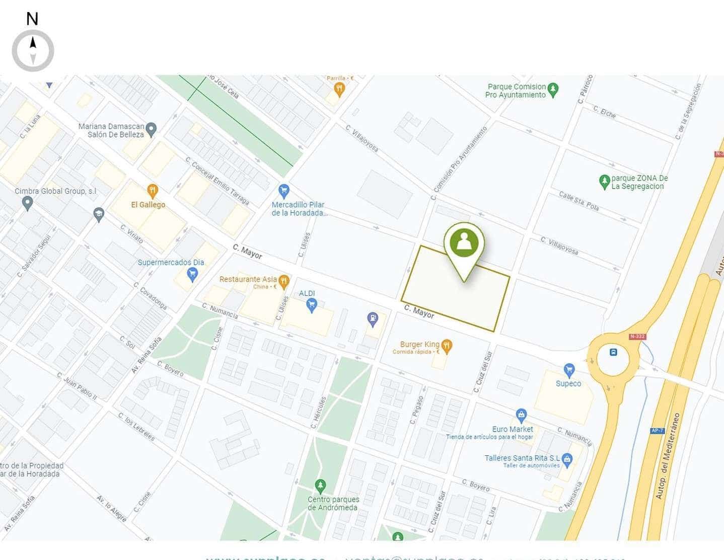 2 Zimmer Apartment zu verkaufen in Pilar de la Horadada mit Pool - 299.000 € (Ref: 9324629)