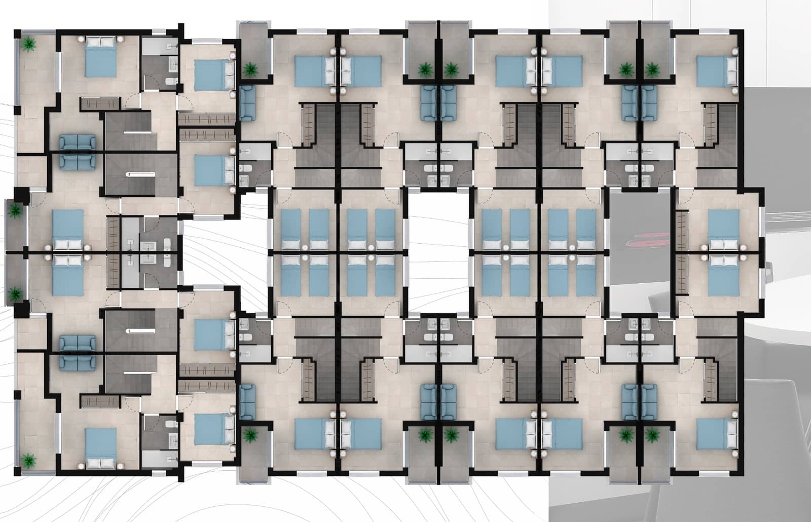 3 camera da letto Appartamento in vendita in La Manga del Mar Menor con piscina - 280.450 € (Rif: 9324672)