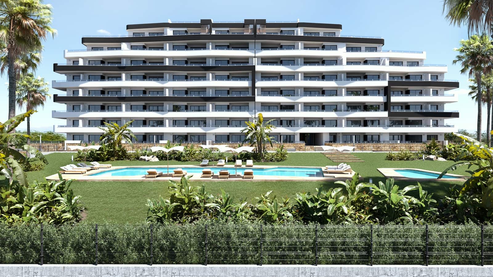 2 Zimmer Apartment zu verkaufen in San Miguel de Salinas mit Pool - 219.000 € (Ref: 9324696)