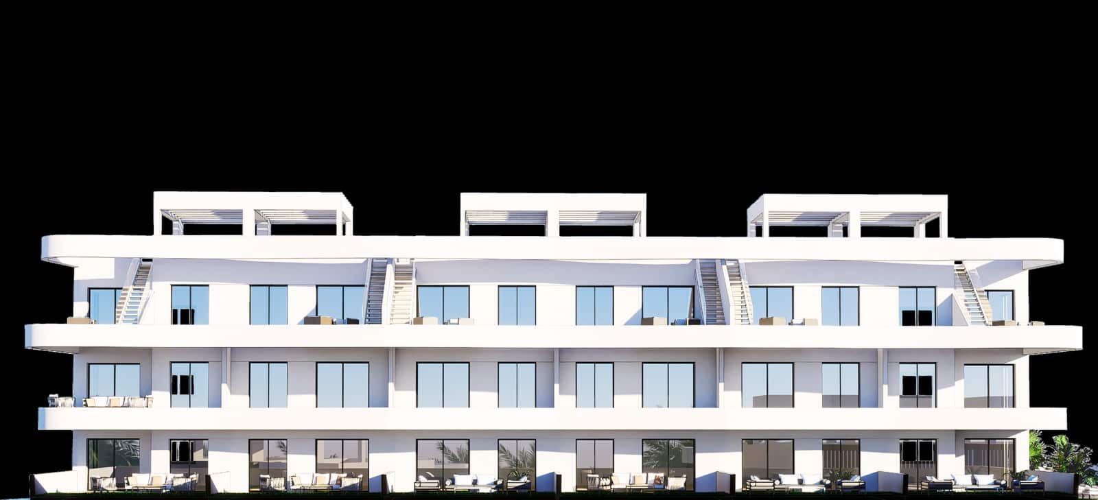 2 bedroom Apartment for sale in Finestrat with pool - € 359,900 (Ref: 9324699)