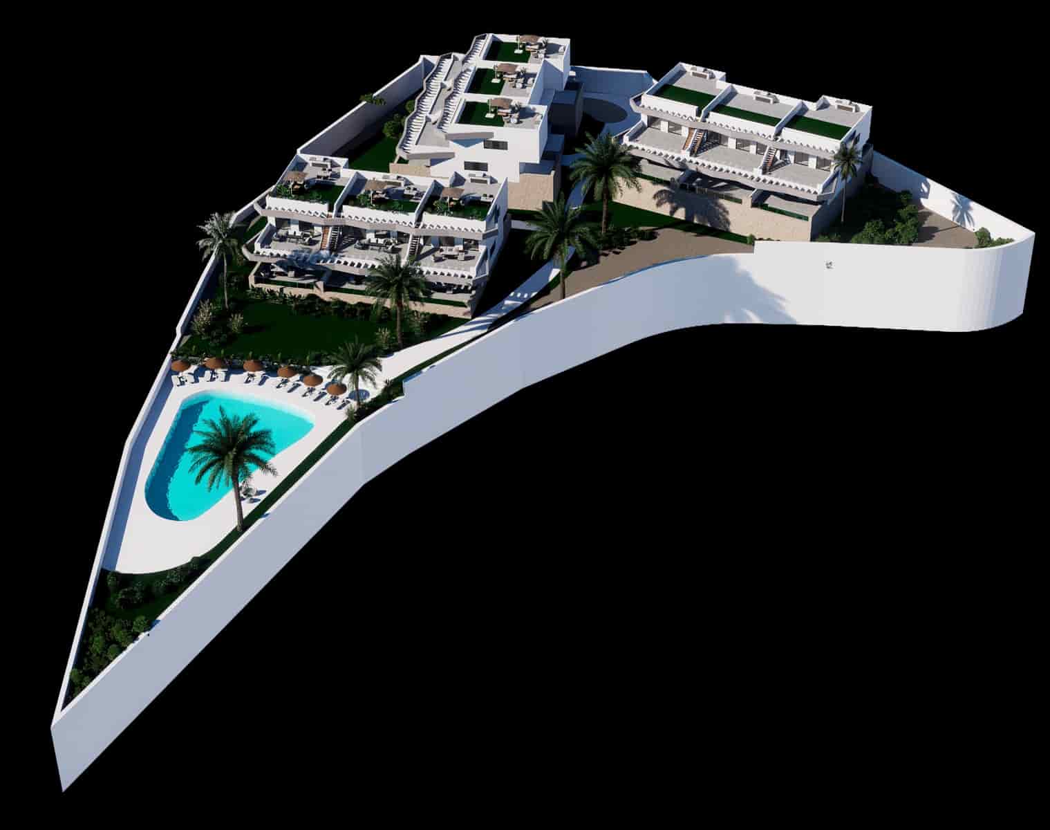 2 Zimmer Villa zu verkaufen in Finestrat mit Pool - 389.900 € (Ref: 9324701)