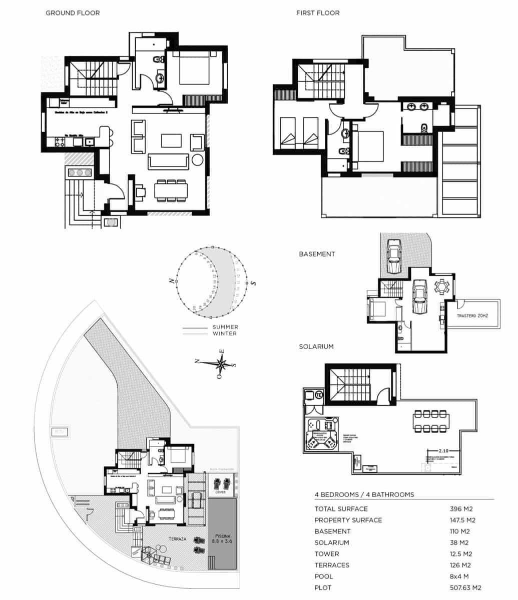 4 chambre Villa/Maison à vendre à Ciudad Quesada avec piscine - 985 000 € (Ref: 9324715)