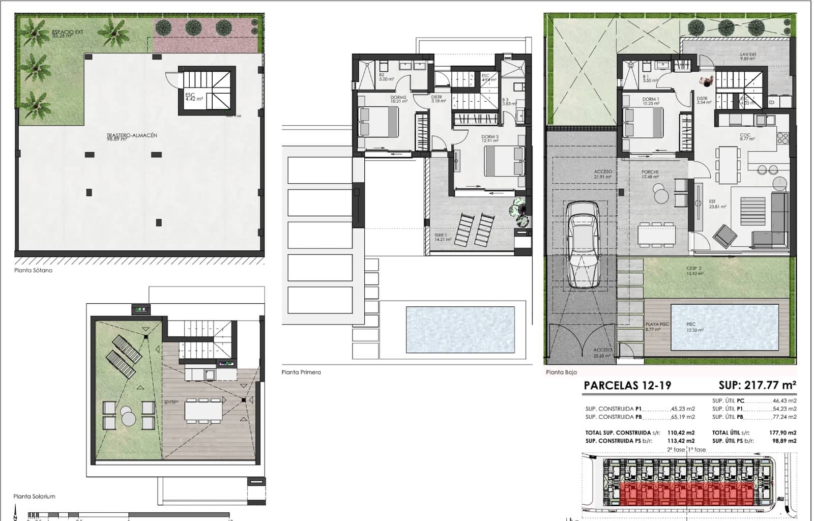 3 Zimmer Villa zu verkaufen in Los Alcazares mit Pool Garage - 495.500 € (Ref: 9324744)