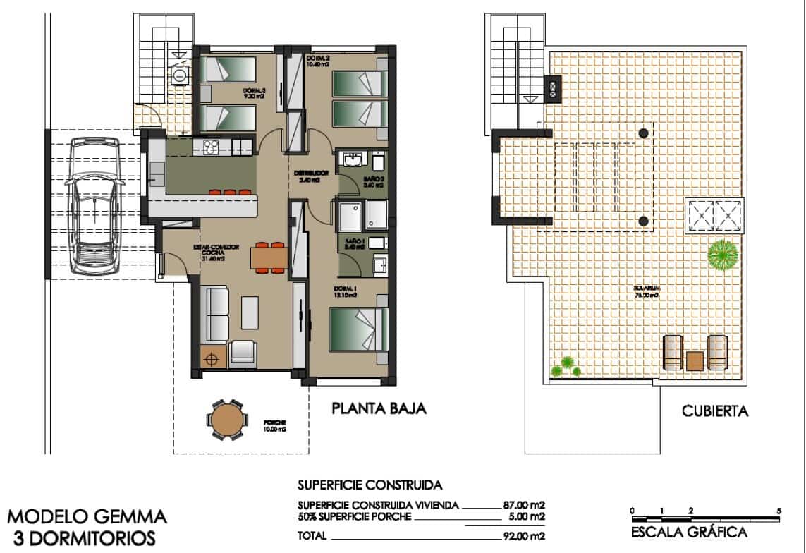 Chalet de 3 habitaciones en San Miguel de Salinas en venta con piscina - 630.000 € (Ref: 9324745)