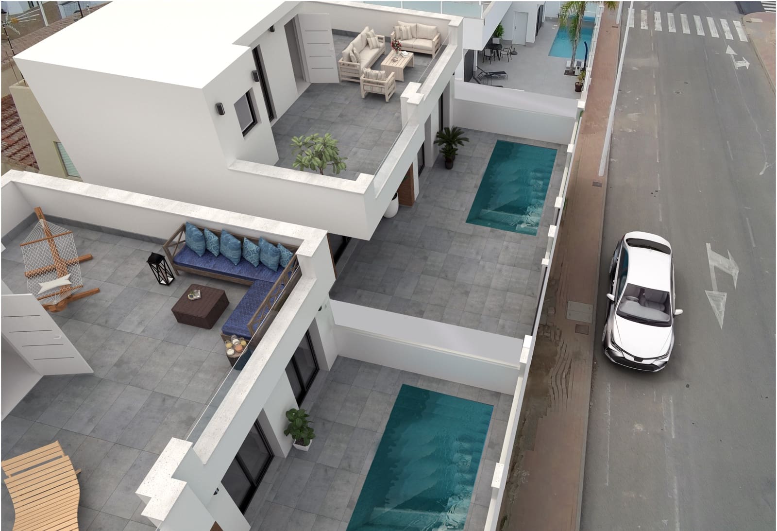 3 quarto Moradia para venda em San Pedro del Pinatar com piscina - 349 900 € (Ref: 9324756)