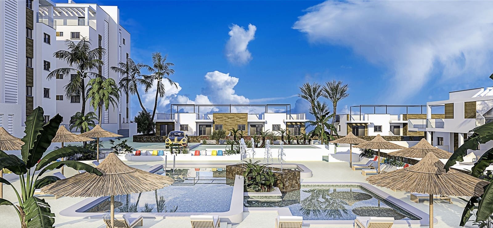 2 Zimmer Apartment zu verkaufen in Pilar de la Horadada mit Pool Garage - 305.000 € (Ref: 9324766)