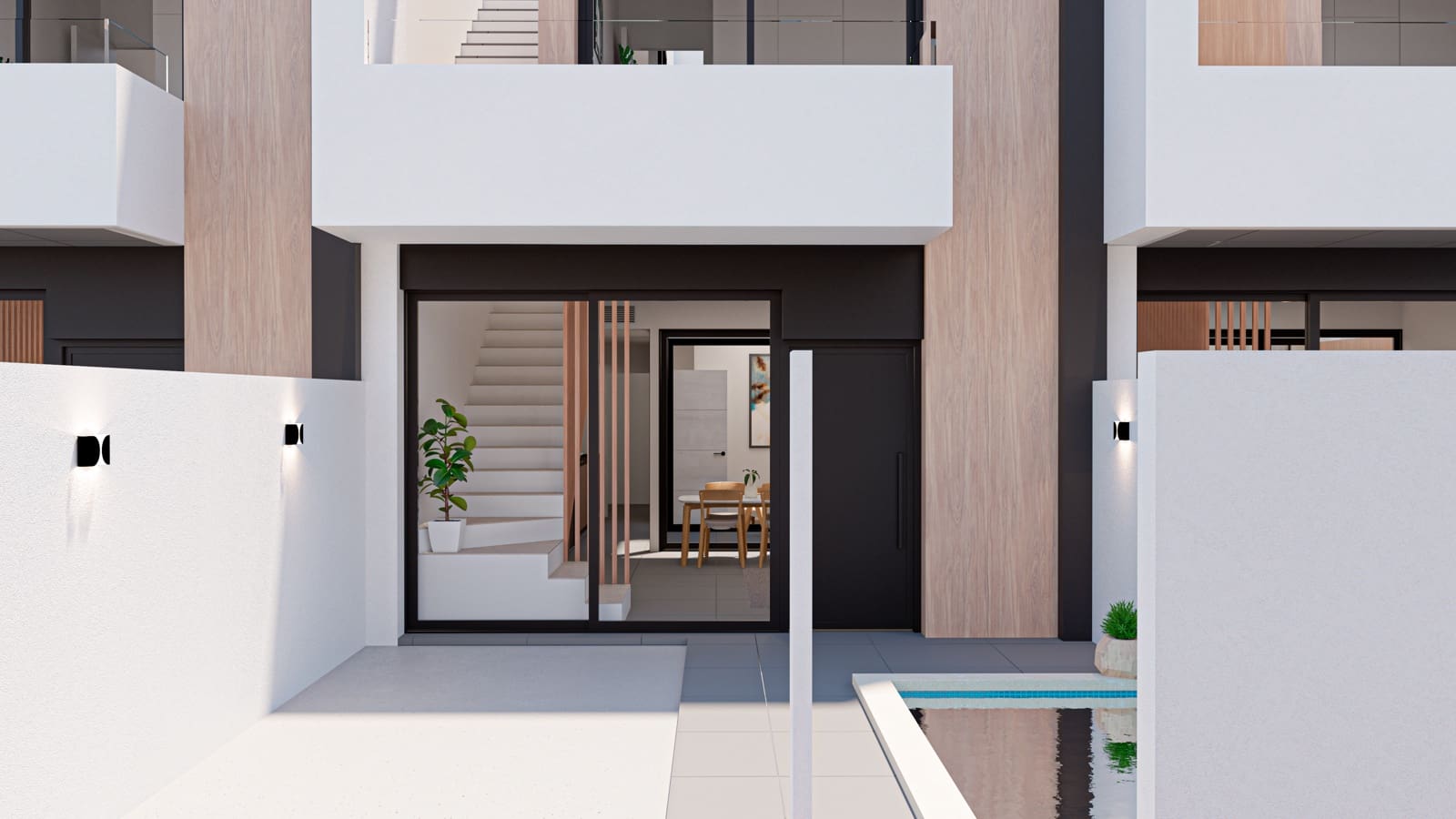 3 Zimmer Haus zu verkaufen in San Pedro del Pinatar mit Pool - 289.000 € (Ref: 9324769)