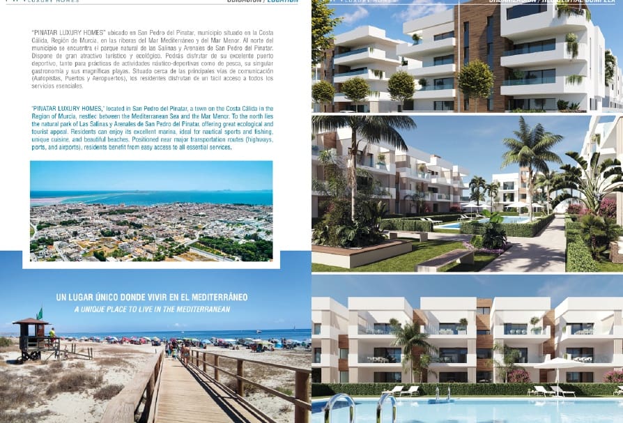 2 bedroom Apartment for sale in San Pedro del Pinatar with pool garage - € 283,900 (Ref: 9324772)