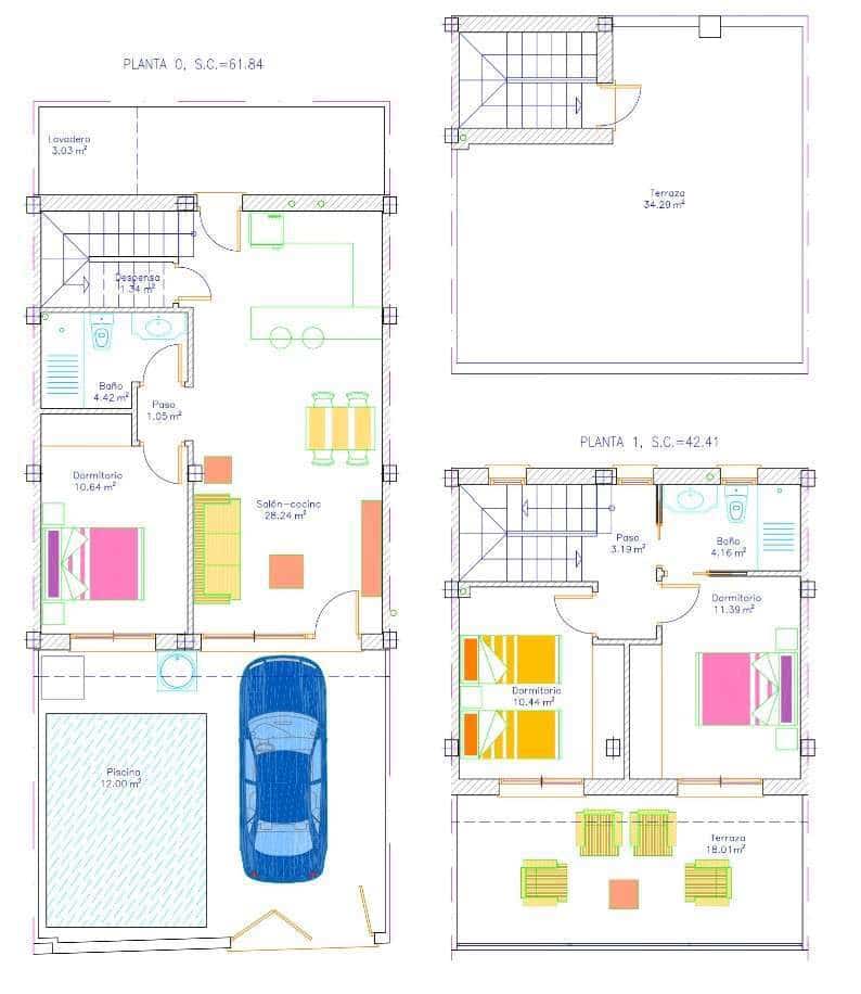 3 Zimmer Villa zu verkaufen in Avileses mit Pool - 279.000 € (Ref: 9324773)