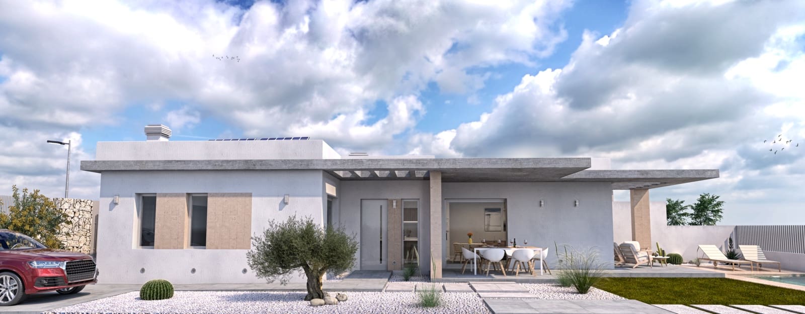 3 Zimmer Villa zu verkaufen in Santiago de la Ribera mit Pool - 476.900 € (Ref: 9324784)