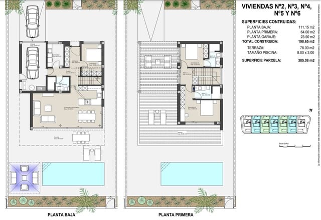 3 camera da letto Villa in vendita in Roldan, Torre-Pacheco con piscina garage - 995.000 € (Rif: 9324788)