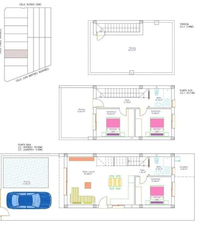 3 Zimmer Villa zu verkaufen in San Pedro del Pinatar - 359.000 € (Ref: 9324794)