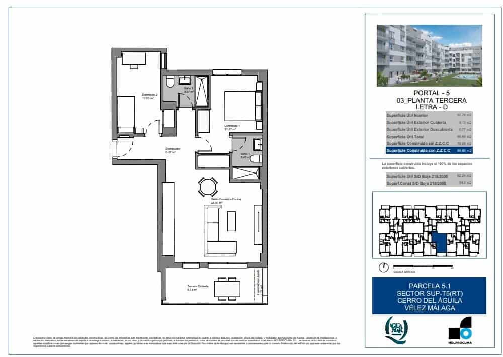 2 Zimmer Apartment zu verkaufen in Torre del Mar mit Pool Garage - 279.950 € (Ref: 9334264)