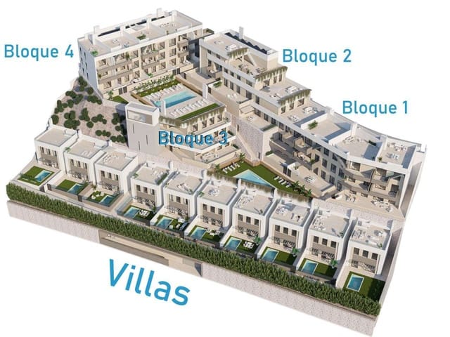 3 bedroom Apartment for sale in Aguilas with pool - € 267,000 (Ref: 9372155)