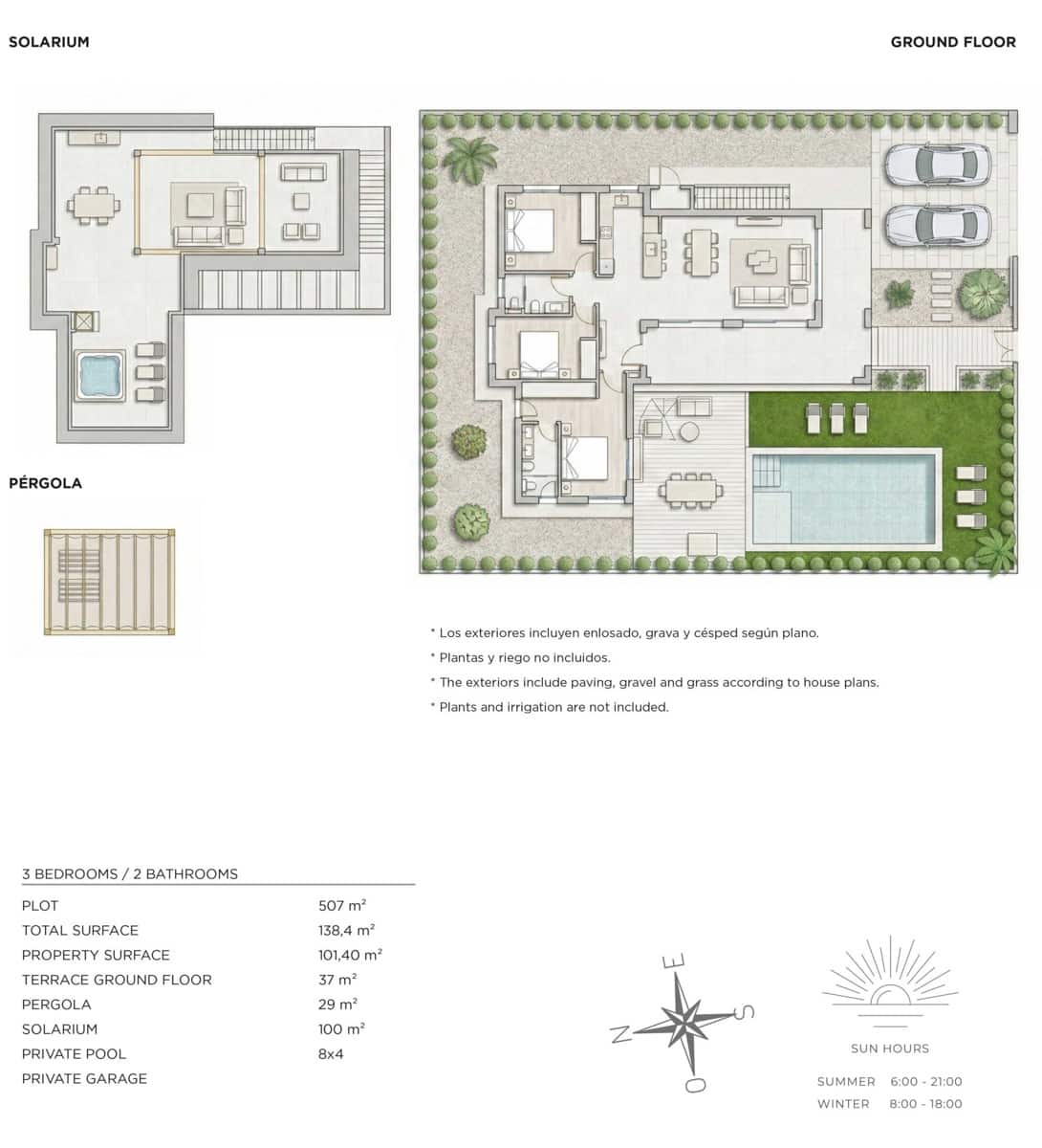 3 bedroom Villa for sale in Ciudad Quesada with pool - € 796,725 (Ref: 9671088)