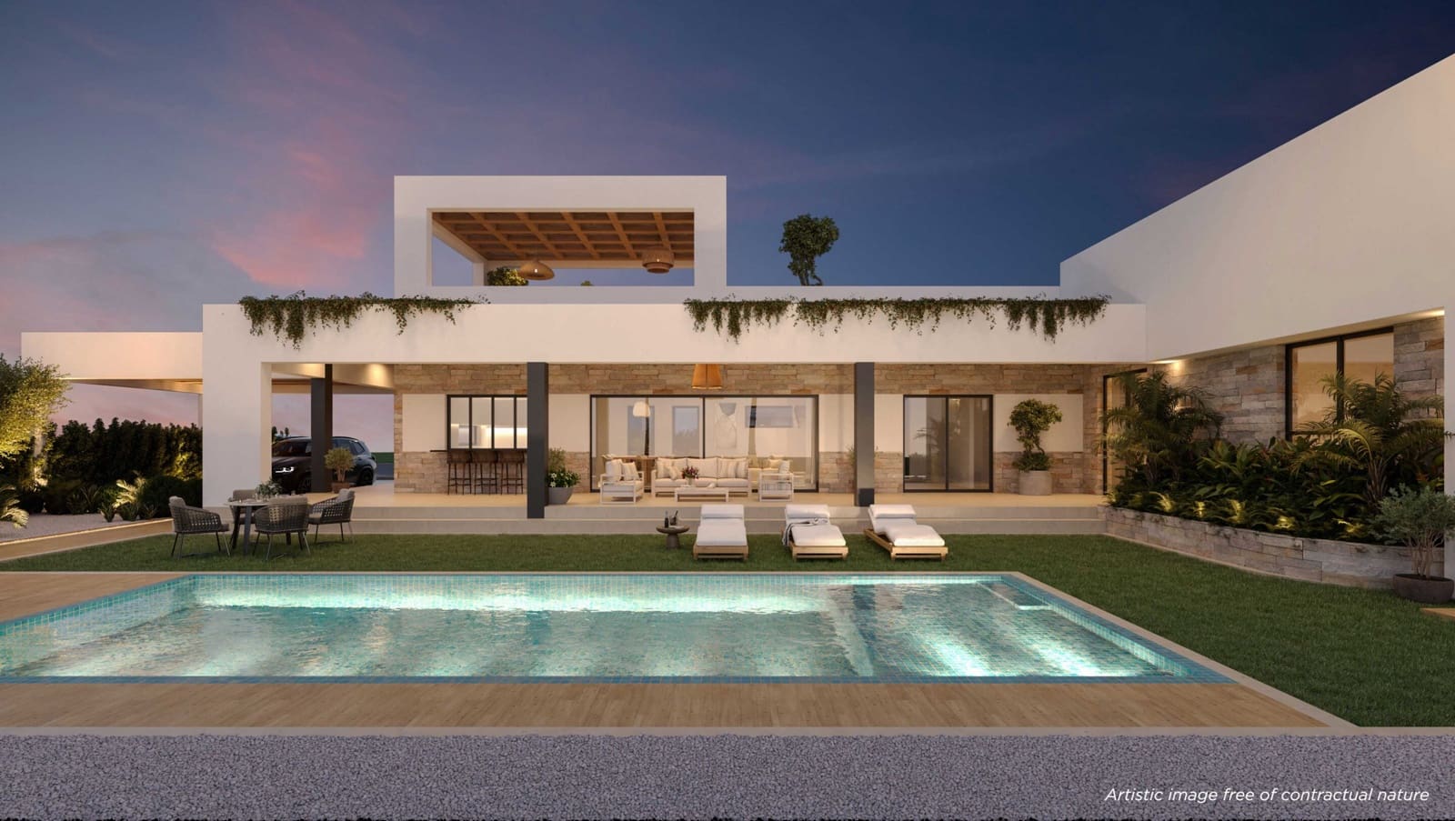 3 Zimmer Villa zu verkaufen in Ciudad Quesada mit Pool - 1.084.310 € (Ref: 9671246)