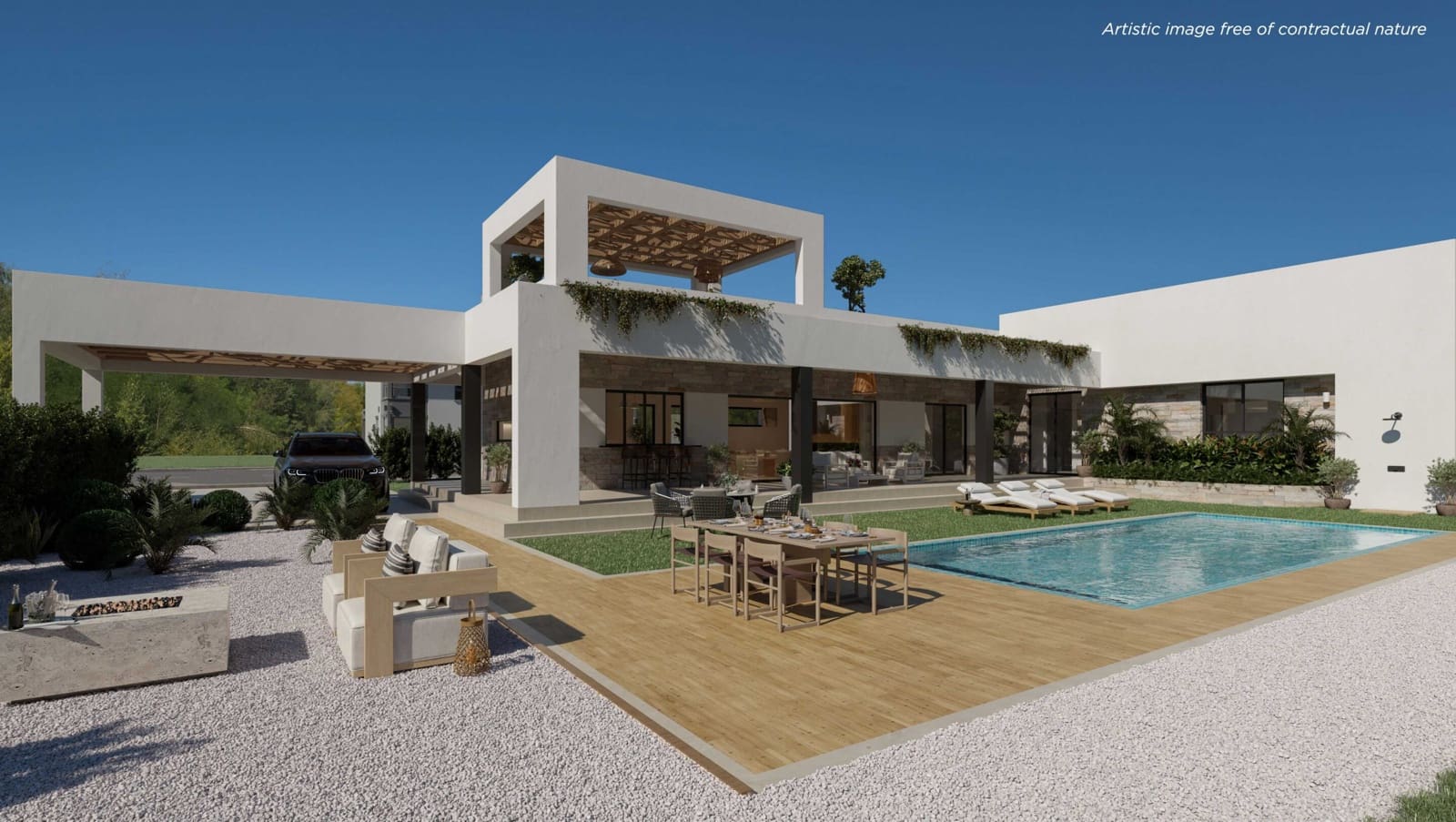 3 Zimmer Villa zu verkaufen in Ciudad Quesada mit Pool - 1.084.310 € (Ref: 9671246)