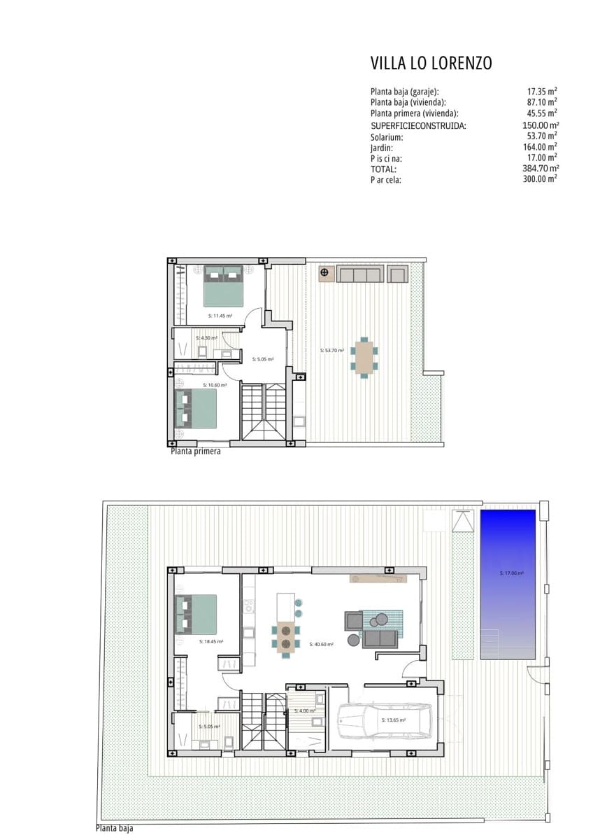 3 sovrum Villa till salu i Los Alcazares med pool garage - 590 000 € (Ref: 9676268)