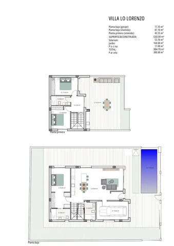 3 sypialnia Willa na sprzedaż w Los Alcázares z basenem garażem - 590 000 € (Ref: 9676268)