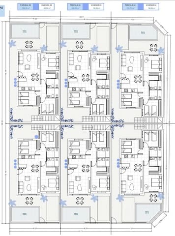 3 chambre Villa/Maison à vendre à Torre-Pacheco avec piscine - 259 900 € (Ref: 9697833)