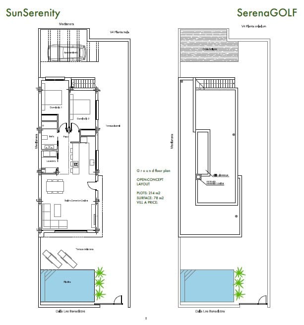 3 quarto Moradia para venda em Los Alcazares com piscina - 489 000 € (Ref: 9713856)
