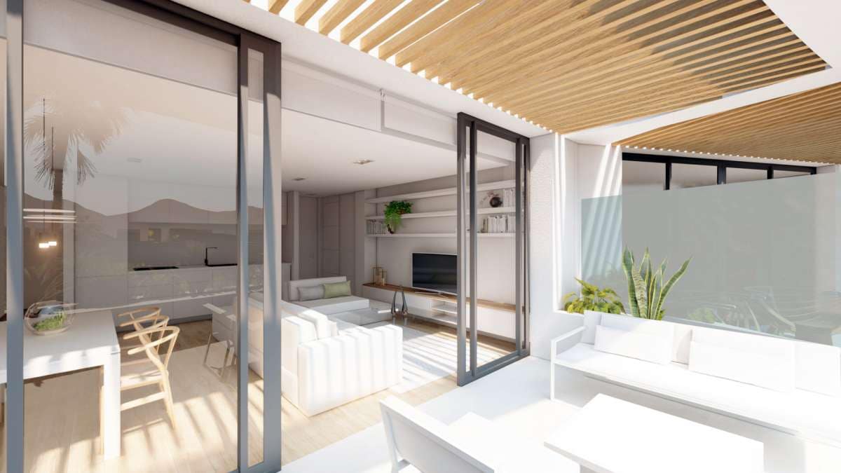 2 soverom Leilighet til salgs i Atamaria med svømmebasseng garasje - € 475 000 (Ref: 9759777)