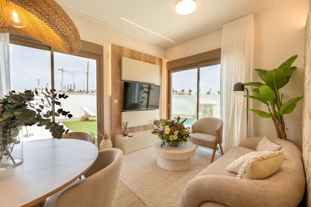 3 quarto Casa em Banda para venda em Las Lomas de Rame - Bahía Bella, Los Alcázares com piscina garagem - 439 000 € (Ref: 9759832)