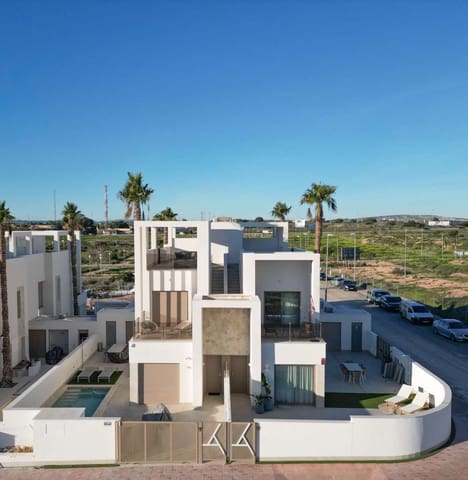 3 bedroom Townhouse for sale in Las Lomas de Rame - Bahía Bella, Los Alcázares with pool garage - € 439,000 (Ref: 9759832)